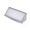 Oprawa ścienna V-TAC 12W LED ukośna szara IP65 VT-8054 6400K 1250lm